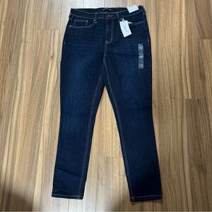 NWT Calvin Klein Jeans Women's High Rise Skinny Regular Size 32 Blue Jeans